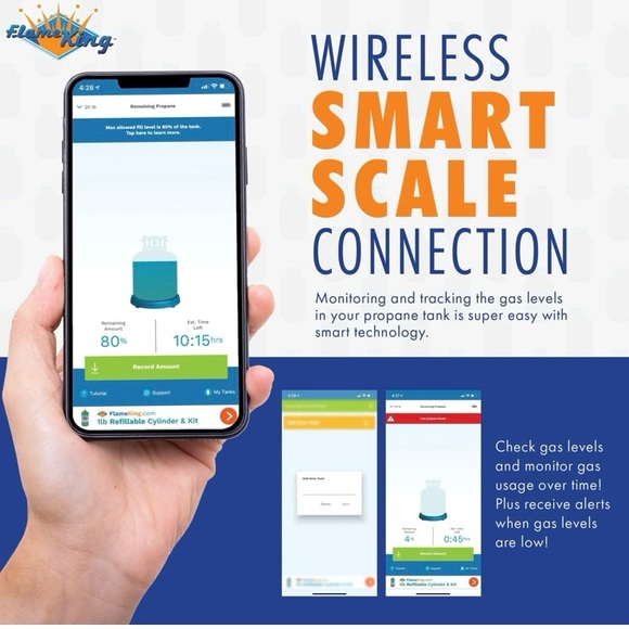 Flame King Smart Wireless Propane Tank Scale - Picture 6 of 10